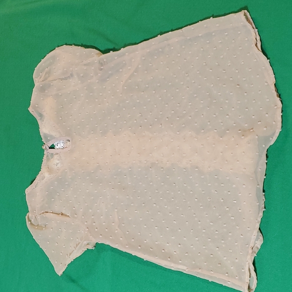 Lush detail women's crochet see through blouse size small? - Picture 9 of 13